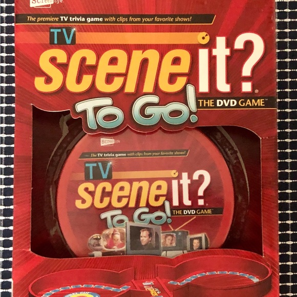 Screenlife Games Tv Scene It To Go The Dvd Tv Trivia Game With